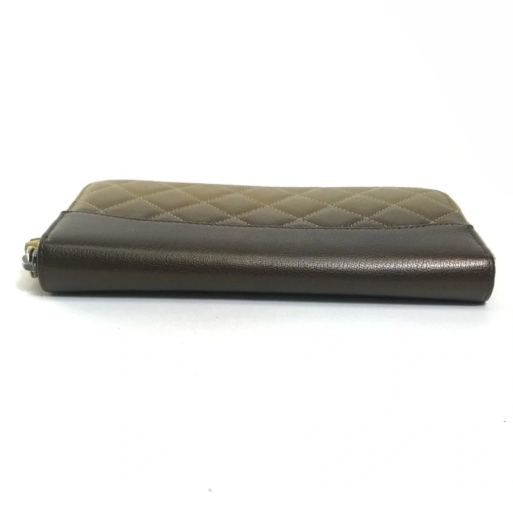 CHANEL Authentic Gold Wallet